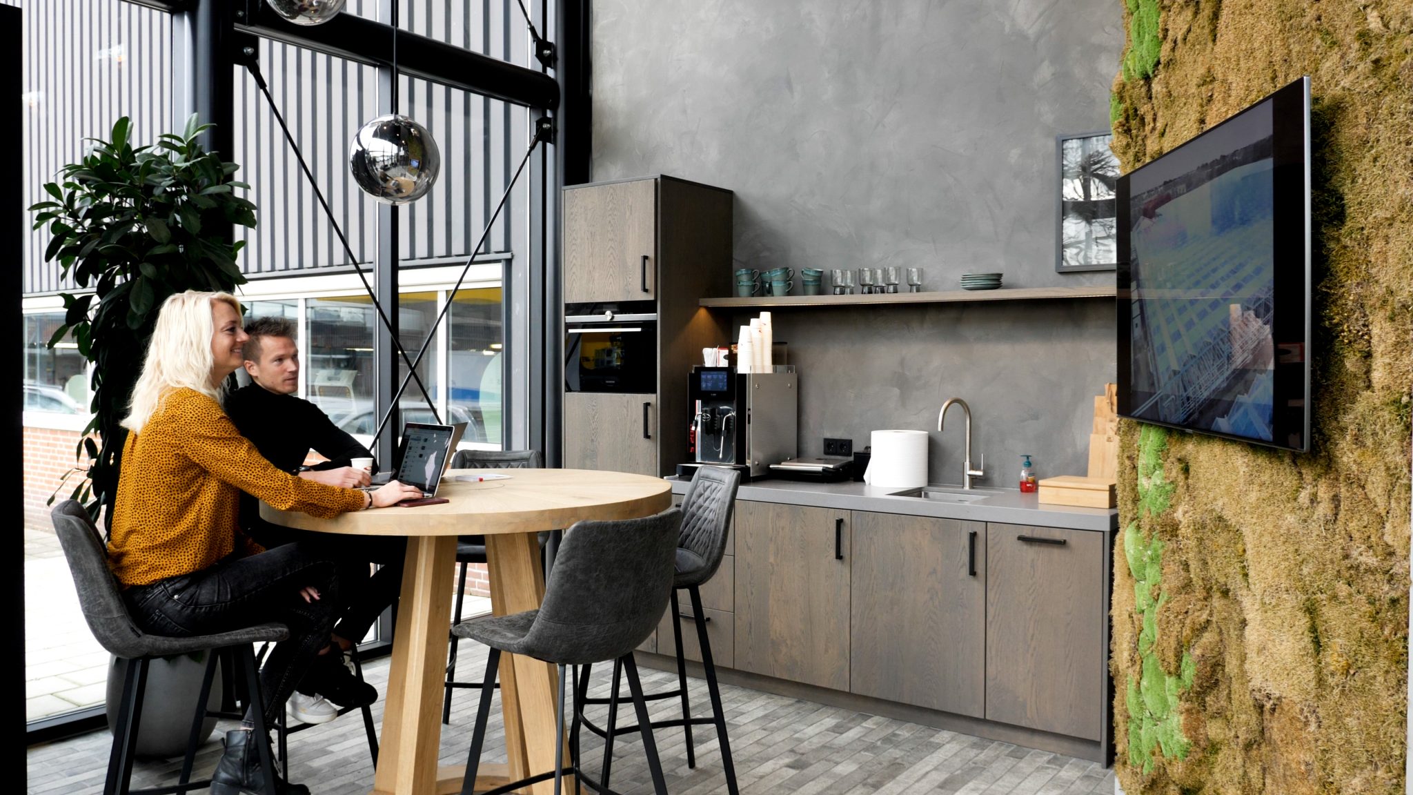 Marketing in beeld narrowcasting scherm