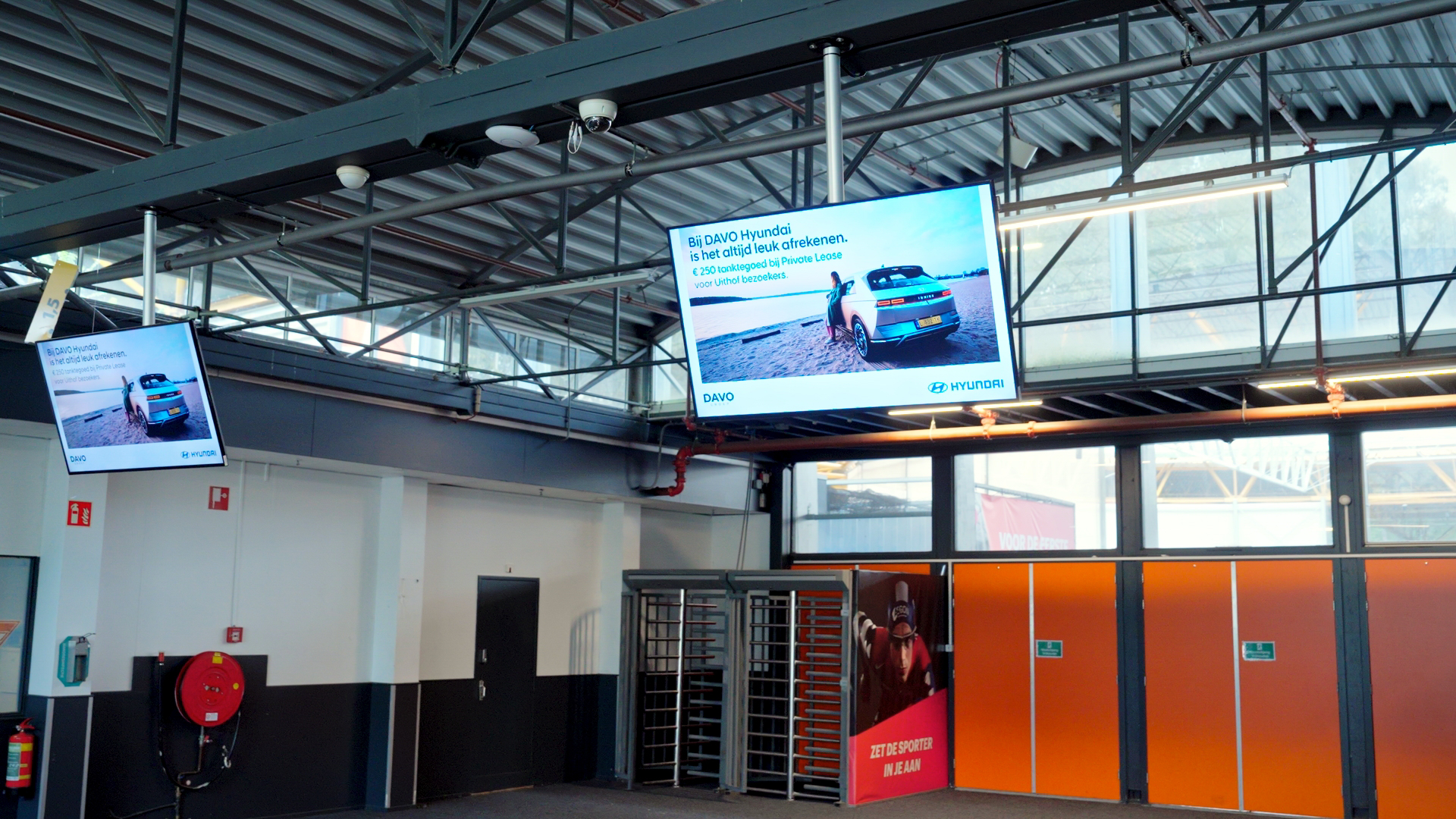Digital Out of Home reclame Uithof
