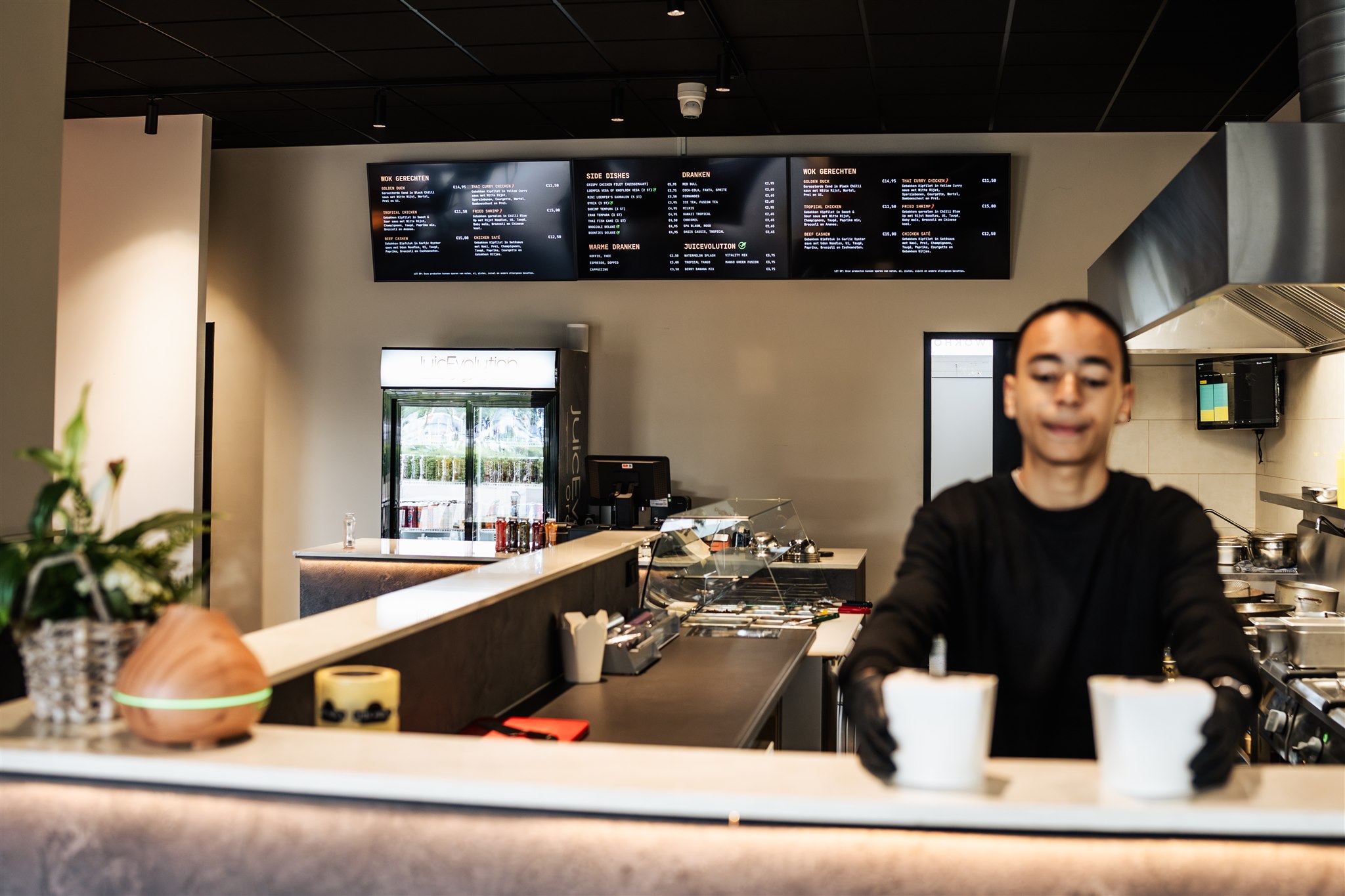 Marketing in Beeld Digitale menu borden met digitale prijslijst
