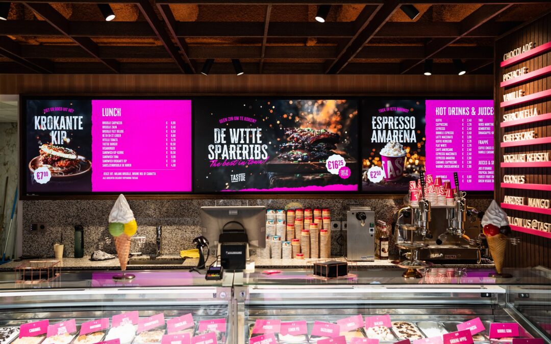 Digitale menuborden in de horeca: hoe je gasten verrast en je omzet boost