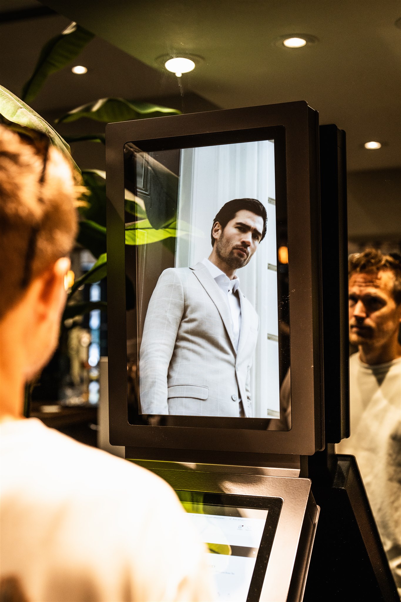 Marketing in Beeld Etalage Schermen In Een Winkel