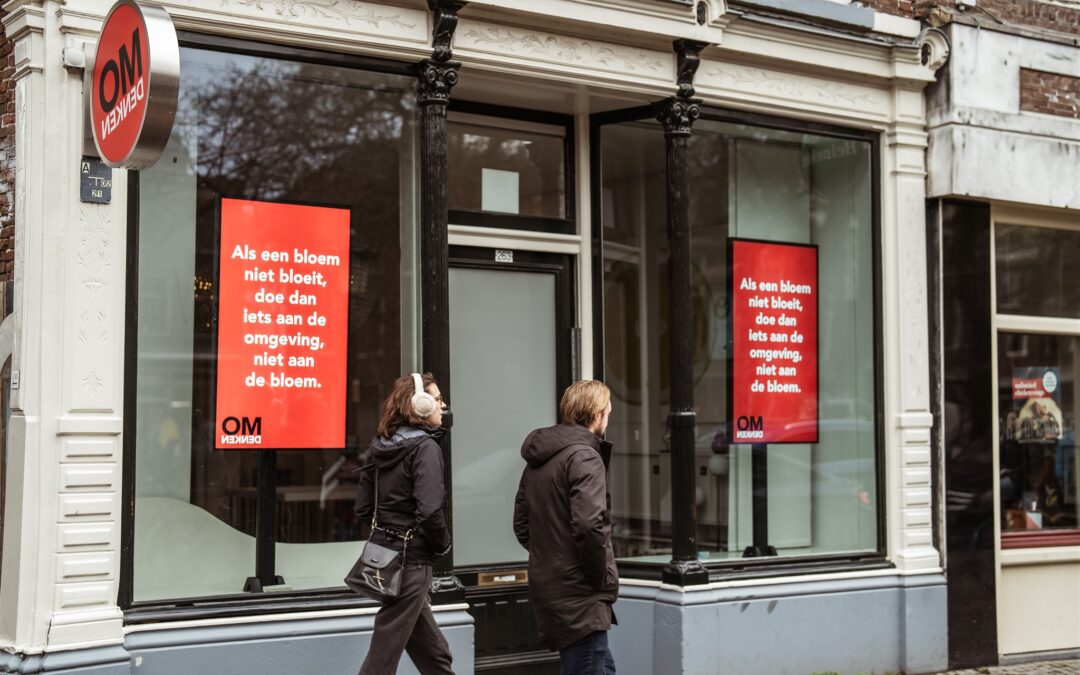 Marketing in Beeld - Digital Signage bij OM denken