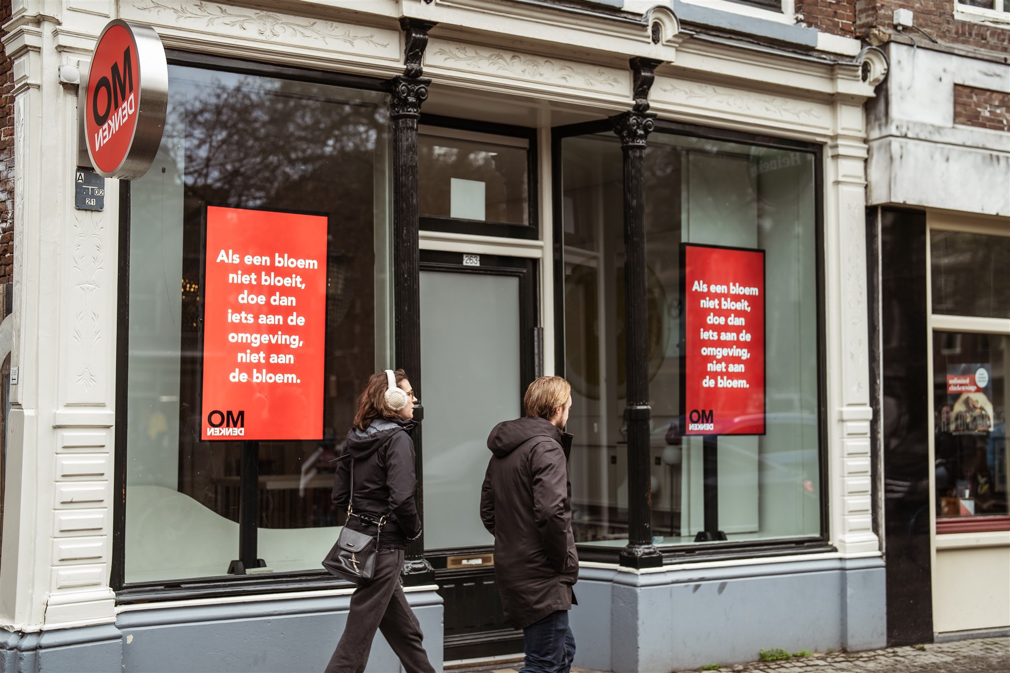 Marketing in Beeld - Digital Signage bij OM denken