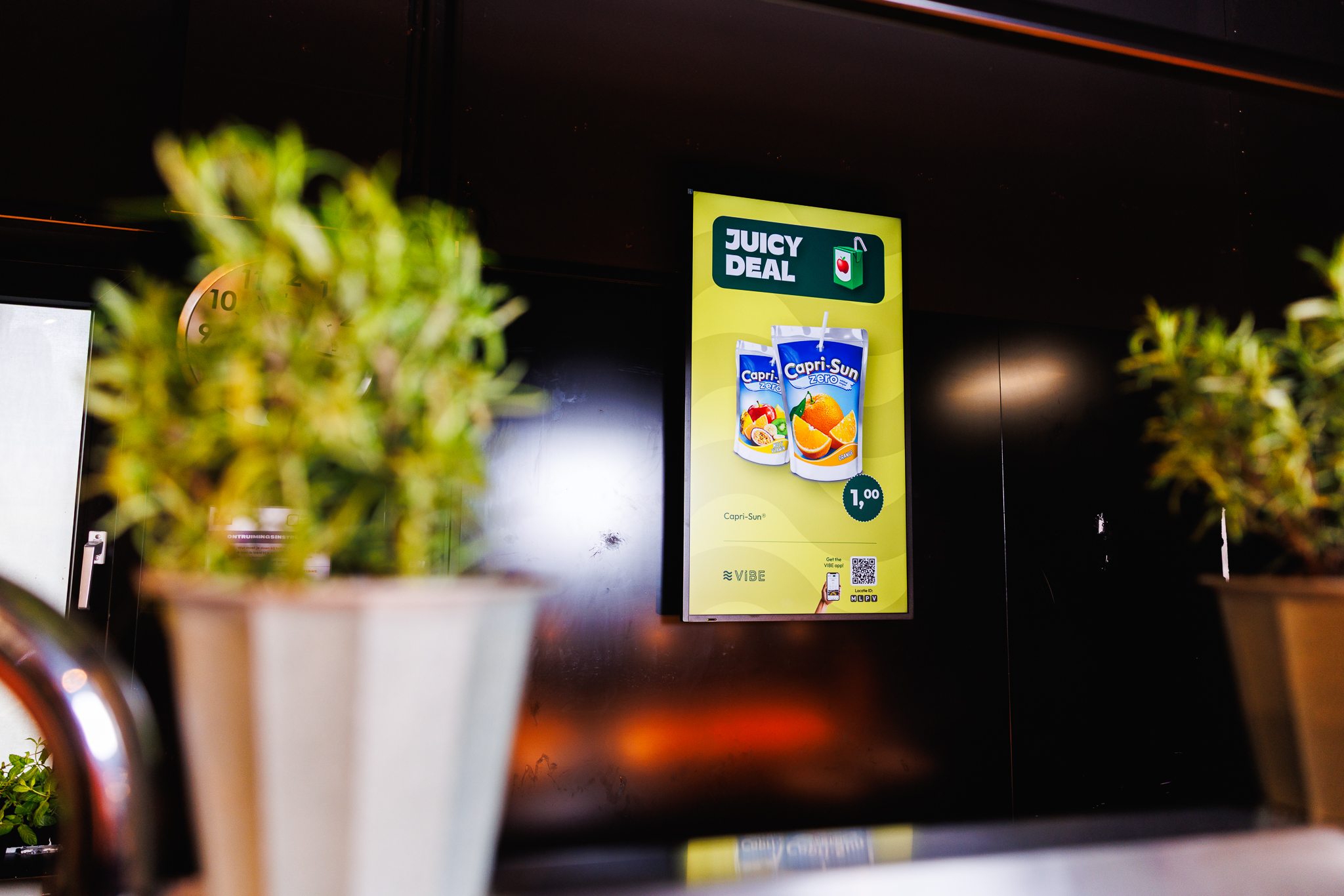 Centrale narrowcasting voor bedrijfs- en onderwijscatering bij CIRFOOD